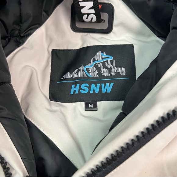 HSNW Women's Winter Ski Snow Hooded Jacket Waterproof & Windproof Size M - Picture 10 of 11